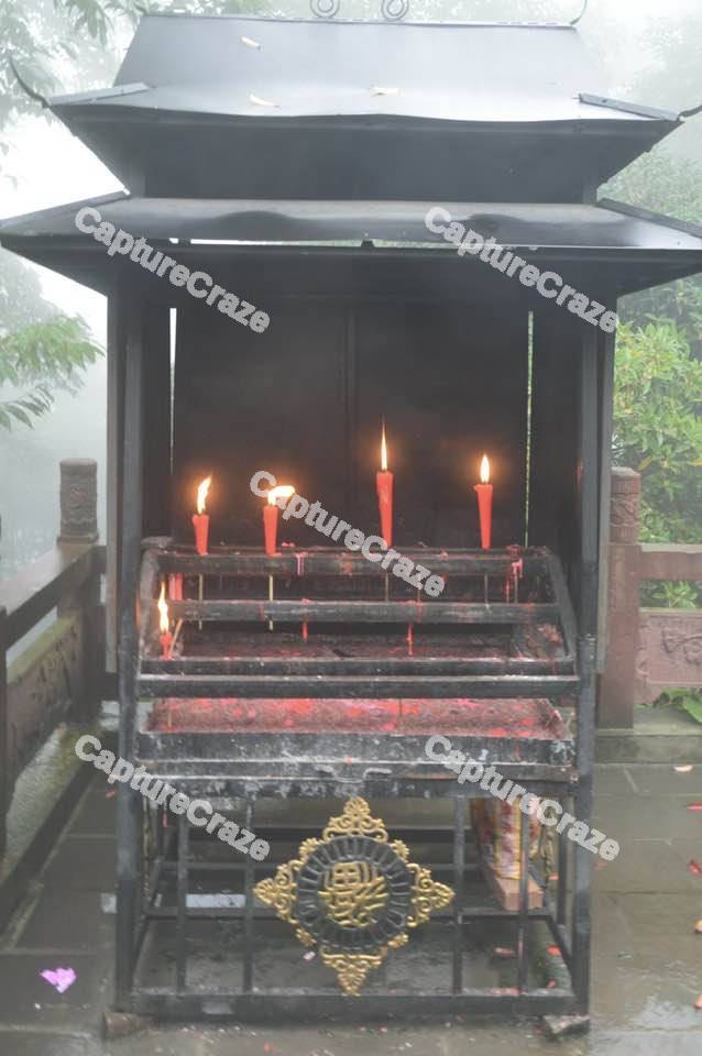 Candles at the Temple